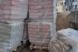 Полусухая стяжка пола МОП в ЖК Донской квартал