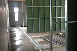 Устройство перегородок из ГКЛ. КП Монолит.