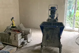 Штукатурка стен Коттеджей в Красногорске
