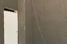 ЖК Символ. Штукатурка стен  и потолков в МОП.