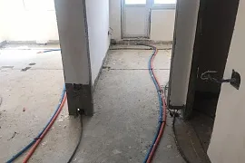 Полусухая стяжка пола МОП в Ивантеевке