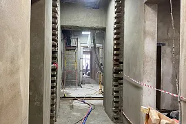 Штукатурка стен. Реконструкция исторического здания