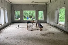Штукатурка фасада и внутренних стен.д.Власово