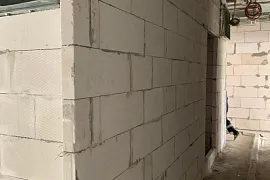 ЖК Символ. Штукатурка стен  и потолков в МОП.