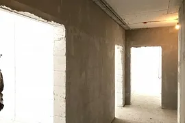 ЖК Новое лыткарино. Штукатурка стен  и откосов в МОП.