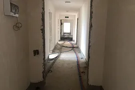 Полусухая стяжка пола МОП в Ивантеевке