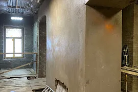 Штукатурка стен. Реконструкция исторического здания