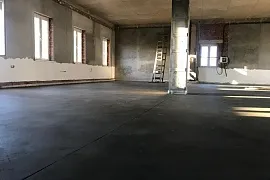 Полусухая стяжка пола школы в Клину