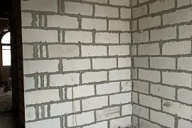 Механизированная штукатурка стен в квартире. г.Москва