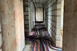 Полусухая стяжка пола МОП в Ивантеевке