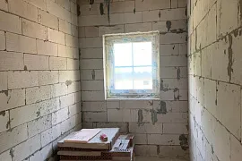 Штукатурка стен коттеджа в Петрухино
