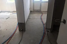 Полусухая стяжка пола МОП в Ивантеевке
