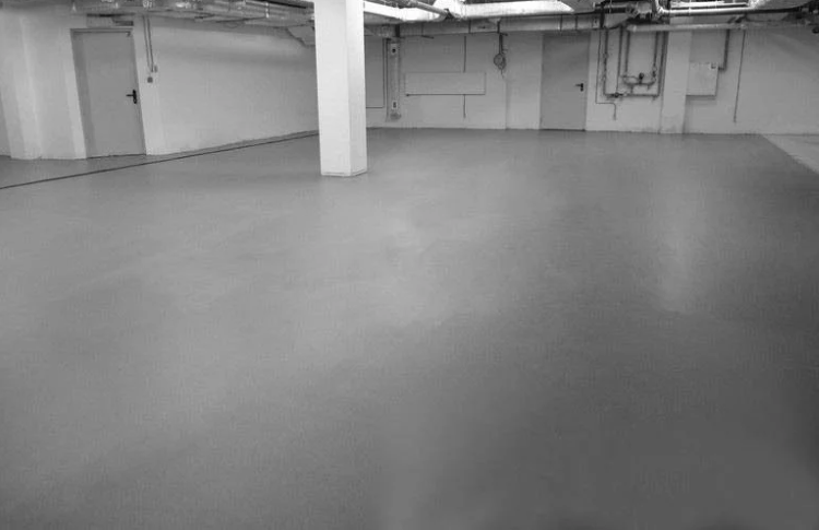 Промышленный бетонный пол с топпингом