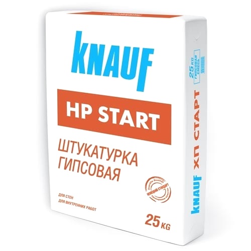 Штукатурка ручного нанесения HP Start Knauf