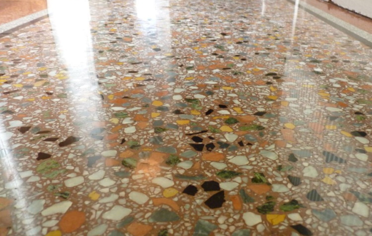 бетонно-мозаичные полы