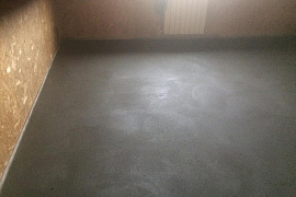 Semi-dry floor screed. Odintsovo