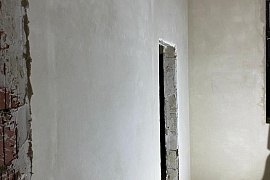 Штукатурка стен, потолка дома в Глазынино 