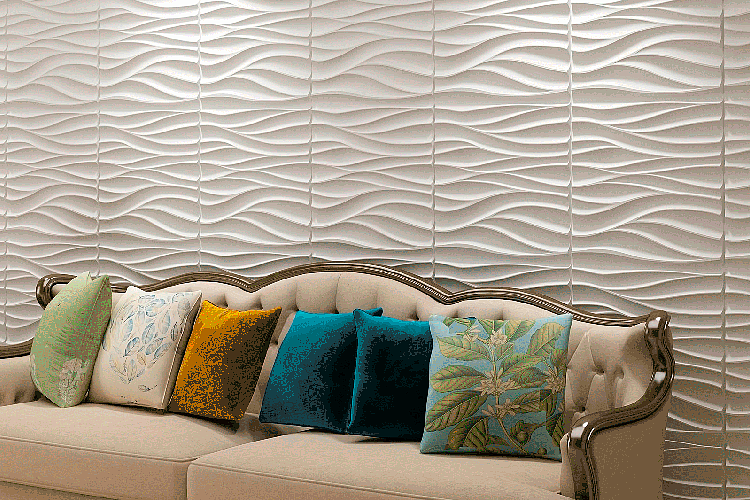 Panels with a three-dimensional effect: A modern solution for a stylish interior