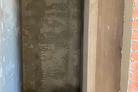 Штукатурка стен коттеджа в Троицке