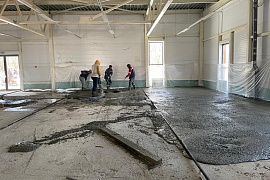 Промышленные бетонные полы в Звенигороде